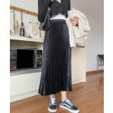 【新色追加!】サテンプリーツロングスカート 秋服 秋 冬服 冬 | ad thie | 詳細画像35