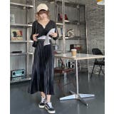 【新色追加!】サテンプリーツロングスカート 秋服 秋 冬服 冬 | ad thie | 詳細画像37