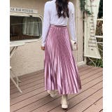 【新色追加!】サテンプリーツロングスカート 秋服 秋 冬服 冬 | ad thie | 詳細画像40