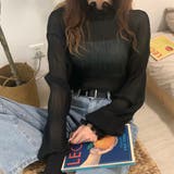 ブラック | ハイネックシアープロオーバー | ad thie