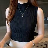 ハイネックノースリーブニット | ad thie | 詳細画像22 