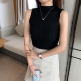 ハイネックノースリーブニット | ad thie | 詳細画像23 