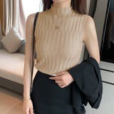 ハイネックノースリーブニット | ad thie | 詳細画像5 