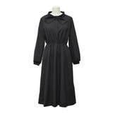 ブラック | リボンシャツOP | ad thie