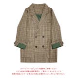 チェック テーラー ジャケット 配色 | ad thie | 詳細画像14