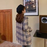 起毛チェックテーラージャケット | ad thie | 詳細画像10 