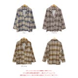 起毛チェックテーラージャケット | ad thie | 詳細画像14 