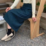 チェックタイトスカート | ad thie | 詳細画像8