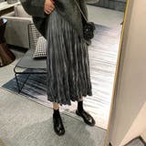 ベロアロングスカート | ad thie | 詳細画像11 