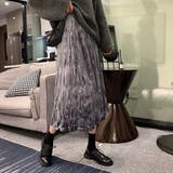 ベロアロングスカート | ad thie | 詳細画像12 