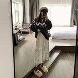 ベロアロングスカート | ad thie | 詳細画像18 