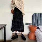 ベロアロングスカート | ad thie | 詳細画像2 