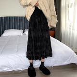 ベロアロングスカート | ad thie | 詳細画像5 