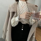 花柄起毛透かしレースプルオーバー | ad thie | 詳細画像20