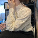 花柄起毛透かしレースプルオーバー | ad thie | 詳細画像25