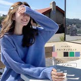 カラーニット プルオーバー | ad thie | 詳細画像1 