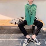 カラーニット プルオーバー | ad thie | 詳細画像15 