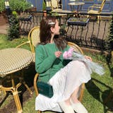 カラーニット プルオーバー | ad thie | 詳細画像16 