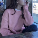 カラーニット プルオーバー | ad thie | 詳細画像5 