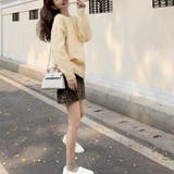 カラーニット プルオーバー | ad thie | 詳細画像8 