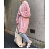 ニットカーディガン ケーブル ショールカラー | ad thie | 詳細画像23 