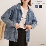 ビッグデニムジャケット パッチポケット ヴィンテージ | ad thie | 詳細画像1