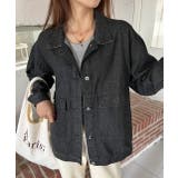 ビッグデニムジャケット パッチポケット ヴィンテージ | ad thie | 詳細画像11