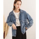 ビッグデニムジャケット パッチポケット ヴィンテージ | ad thie | 詳細画像3