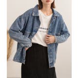 ビッグデニムジャケット パッチポケット ヴィンテージ | ad thie | 詳細画像4