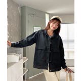 ビッグデニムジャケット パッチポケット ヴィンテージ | ad thie | 詳細画像6