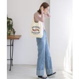 トライアングルロゴトートバッグ  春  冬 | ad thie | 詳細画像4 