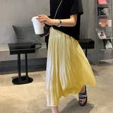 シャイニーフレア ギャザースカート | ad thie | 詳細画像3 