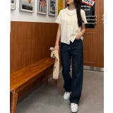 カラーシャツ 開襟 半袖 軽量 タック | ad thie | 詳細画像17