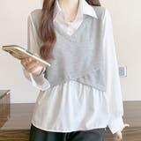 MACHATT フレアドッキングニットシャツ 美品