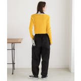 フリルメロー コンパクトリブカーディガン | ad thie | 詳細画像18 