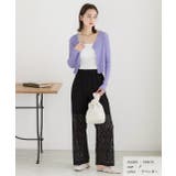 フリルメロー コンパクトリブカーディガン | ad thie | 詳細画像22 