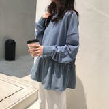 フレアカットソー ゆったり チュニック丈 | ad thie | 詳細画像7 