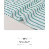 ショート丈ボーダーロングTシャツ | ad thie | 詳細画像13