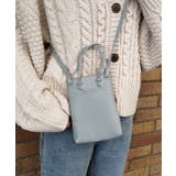 ライトブルー | スマホショルダー ミニバッグ サブバッグ パステル ショルダー | ad thie