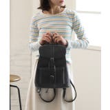 ポケット付きマチありリュック | ad thie | 詳細画像18 