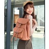 ポケット付きマチありリュック | ad thie | 詳細画像3 