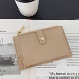 ベージュ | ２つ口ミニ財布 | ad thie