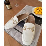 スクエアミュールスリッパローファー | ad thie | 詳細画像7