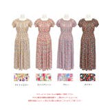 シャーリングティアード 小花柄2WAYワンピース | ad thie | 詳細画像20