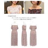 シャーリングティアード 小花柄2WAYワンピース | ad thie | 詳細画像21
