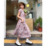 シャーリングティアード 小花柄2WAYワンピース | ad thie | 詳細画像6
