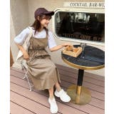 ドローストリングウエスト フレアジャンパースカート | ad thie | 詳細画像9 