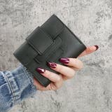 ブラック | パステル三つ折りマルチケース | ad thie