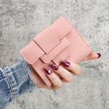 ピンク | パステル三つ折りマルチケース | ad thie