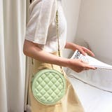 キルティング チェーンベルト サークルショルダーバッグ | ad thie | 詳細画像10 